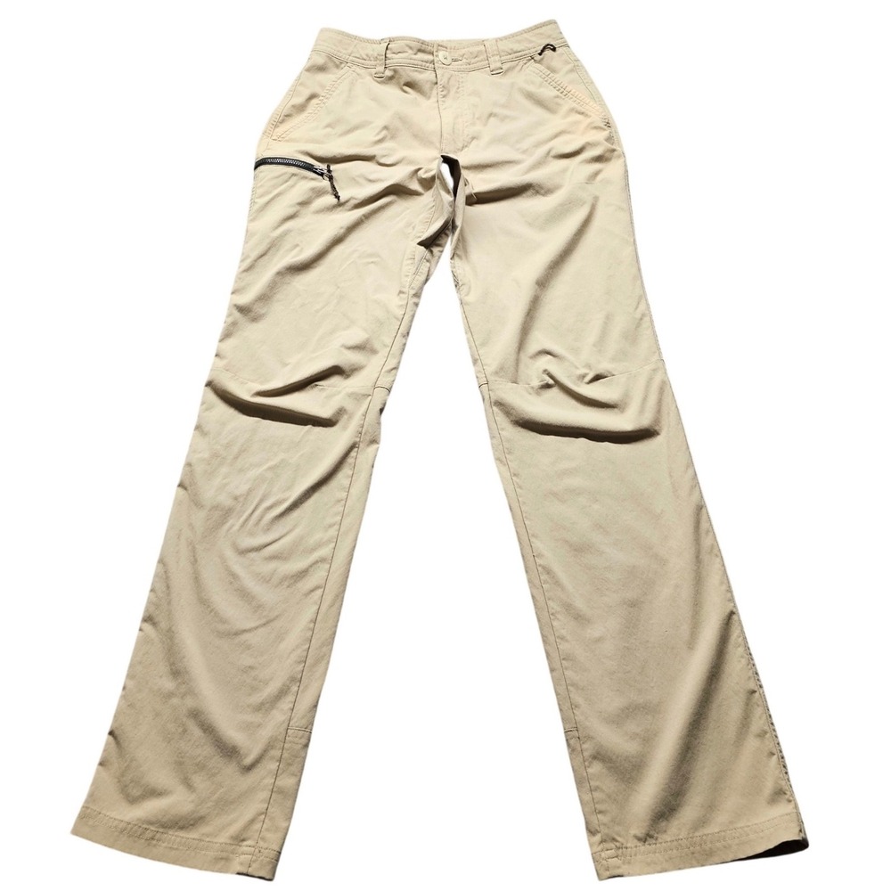 Unbranded Hiking Pants Mens 28x31 Tan Outdoor Utility Articulated Knee Trousers